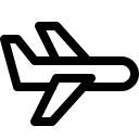 Ícono de un avión